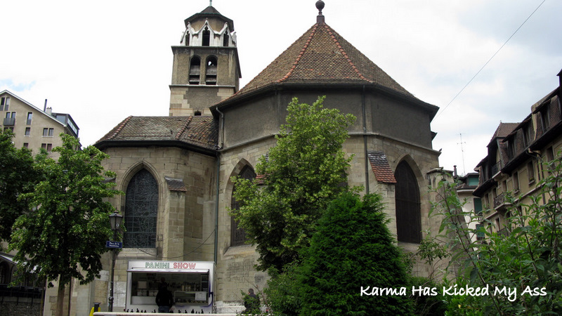 Geneva Old City-Place de la Madeleine