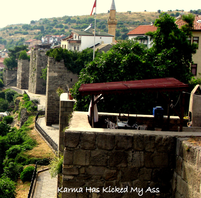 Amasra kalesi surları