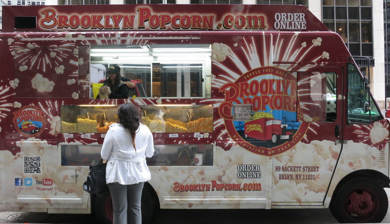 Wall Street Sokak yemekleri